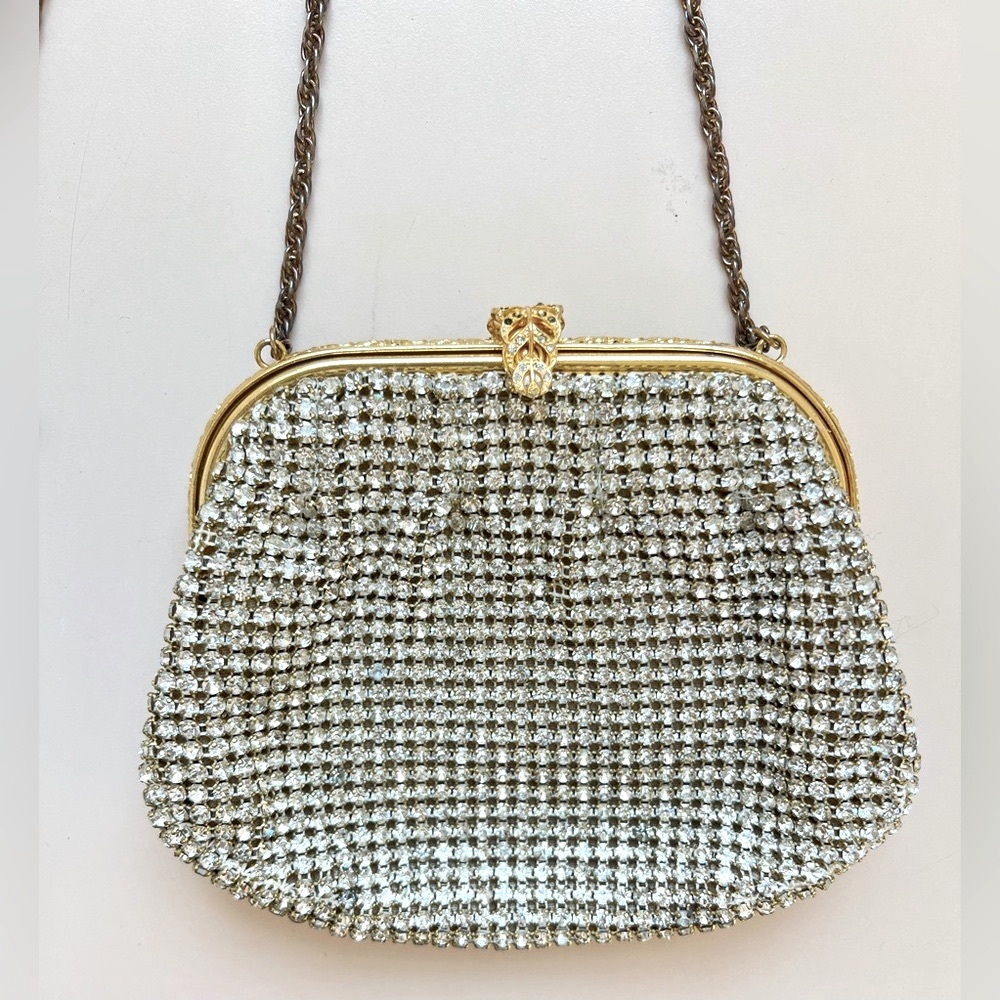 Designer Johann Becker Vintage Crystal Handbag RARE